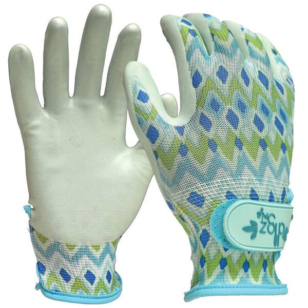 Digz Women's Adjustable Wrist Medium Fabric Gloves