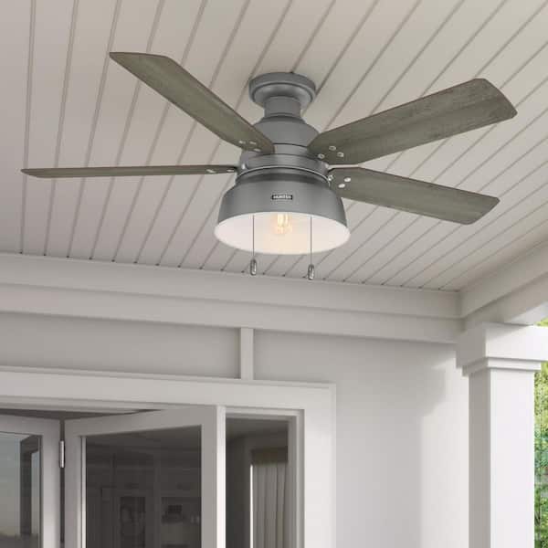 Low Profile Exterior Ceiling Fan Shelly Lighting