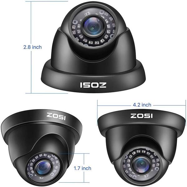 ZOSI Security Camera How To Install A Dome Camera And