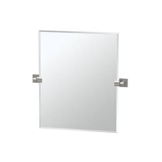 Gatco Specchio Ovale A Incasso Senza Cornice - Montaggio A Filo, Sistema Brevettato, 1801