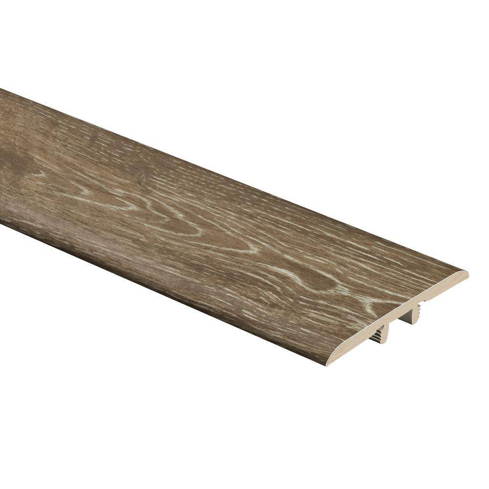 Zamma Khaki Oak 5 16 In Thick X 1 3 4 In Wide X 72 In Length Vinyl T Molding 015223733 The Home Depot