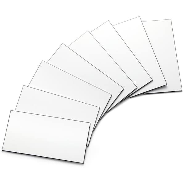 Yipscazo 3 in. x 6 in. PVC Peel and Stick Tile (12.5 sq. ft. /100-Sheets)