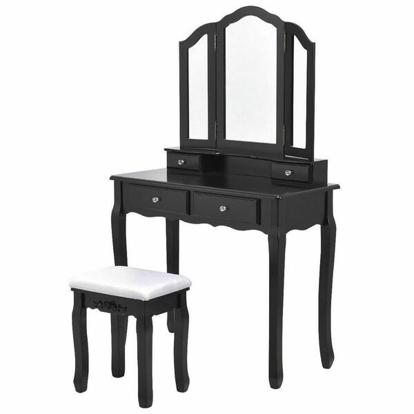 folding makeup vanity