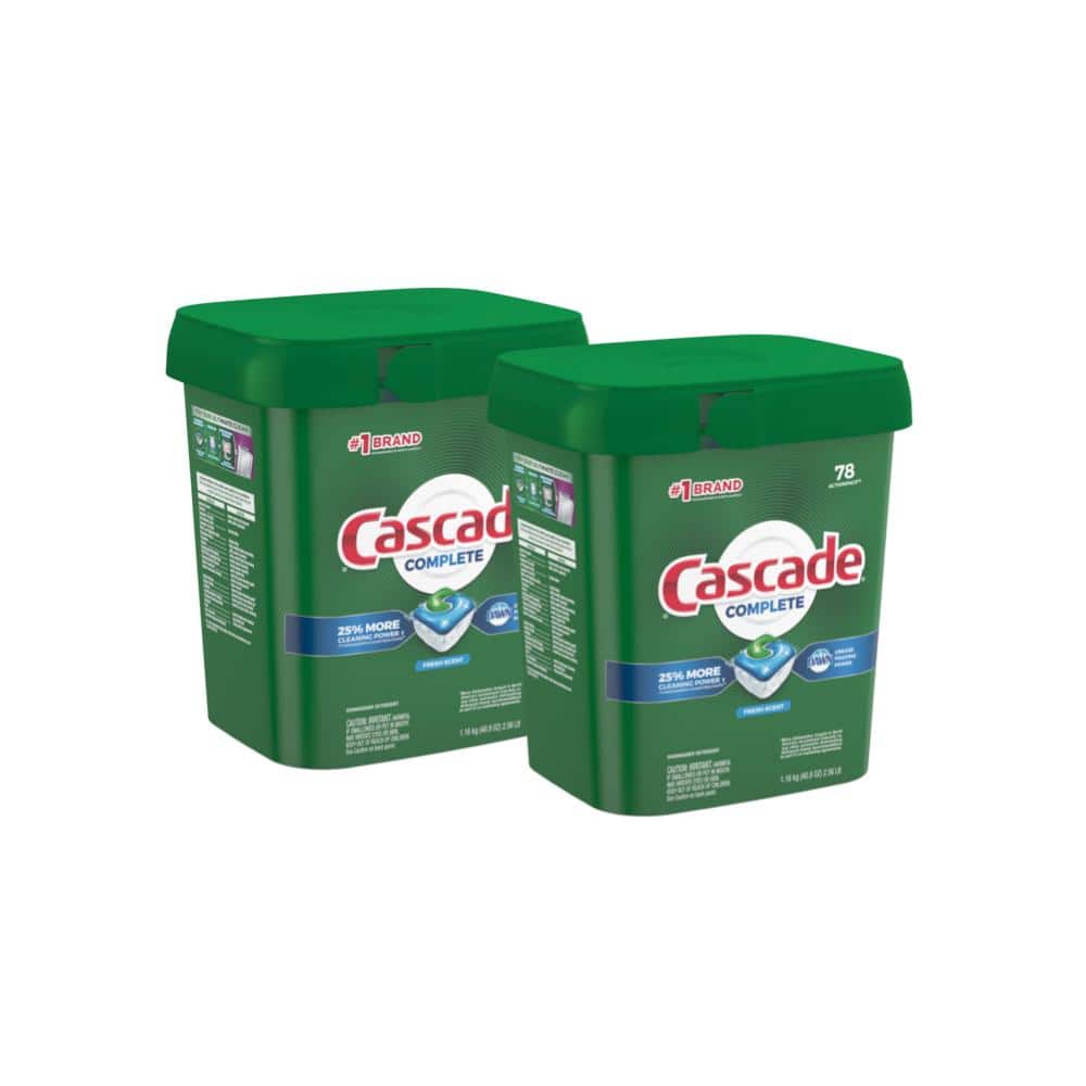 Cascade Complete ActionPacs Dishwasher Detergent Pods Fresh Scent