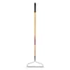 Husky 57 in. Wood Handle 16-Tine Bow Rake 77105-942