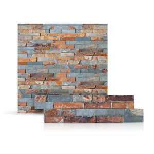 California 6 in. x 24 in. Gold Stone Natural Stacked Veneer Siding Exterior/Interior Wall Tile (2-Boxes/14.6 sq. ft.)
