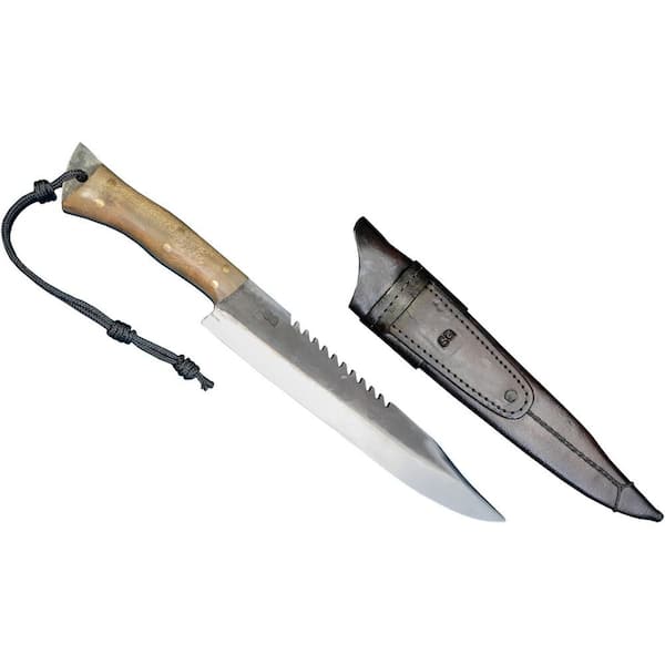 17 Stainless Steel Razor Sharp Bowie Blade Hunting Tactical Knife with  Sheath