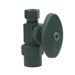 1/2 in. CPVC Inlet x 3/8 in. Comp Outlet Multi-Turn Straight Valve in Oil Rubbed Bronze