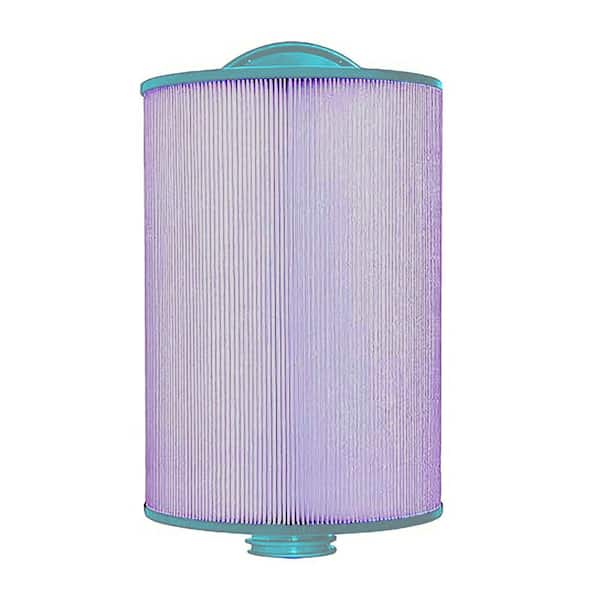Hurricane 6 in. Dia Platinum Purple Spa Filter Cartridge