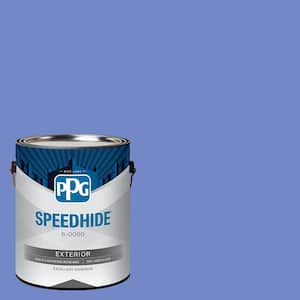 1 gal. PPG1246-6 Violets Are Blue Flat Exterior Paint