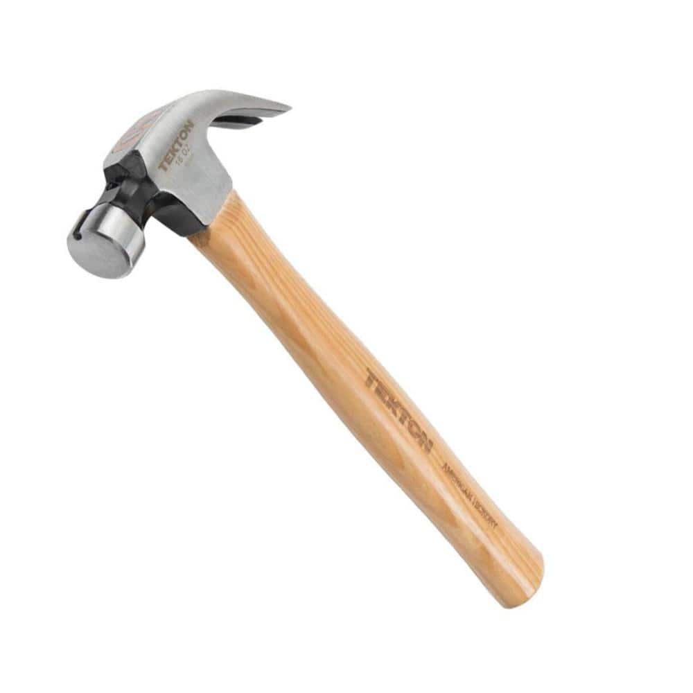 Melancholie Aannemer kwaad TEKTON 16 oz. Hickory Handle Magnetic Head Claw Hammer 30303 - The Home  Depot