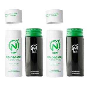 1.18 oz. Organic Indoor Houseplant Liquid Balanced Nutrition, Mycorrhizae All Season Plant Food .10 .15 .12 (2-Pack)
