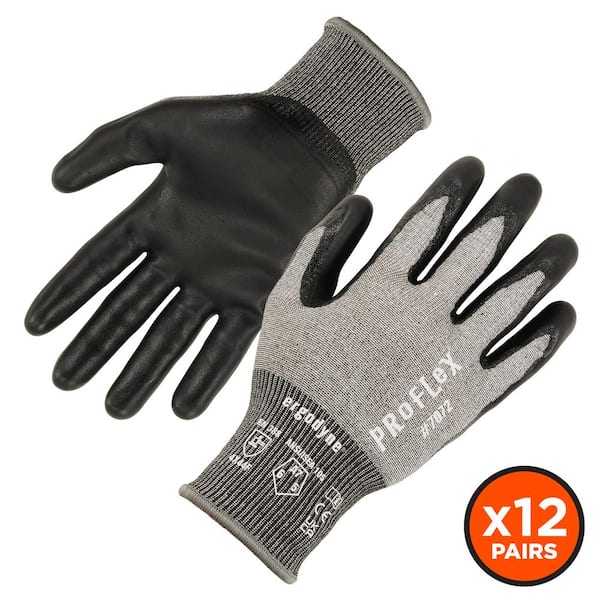 ProFlex 7072 Large Gray General Purpose Gloves (12-Pack)