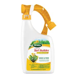 Turf Builder 32 fl. oz. 6,000 sq. ft. Liquid Weed Killer Plus Lawn Fertilizer
