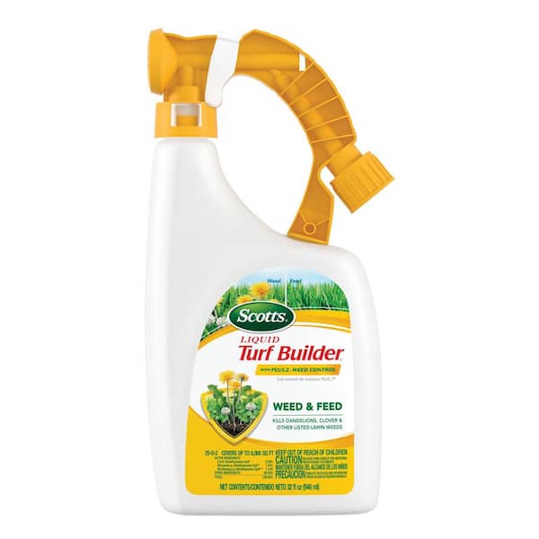 Scotts Turf Builder 32 fl. oz. Liquid Weed Killer Plus Liquid Fertilizer