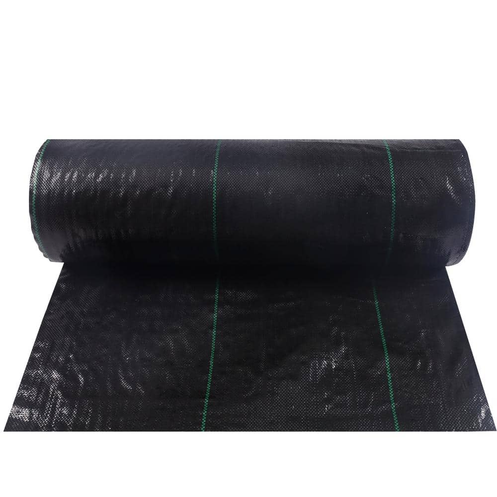 Agfabric 3 ft. x 300 ft. Polypropylene Geotextile Underlayment Weed ...