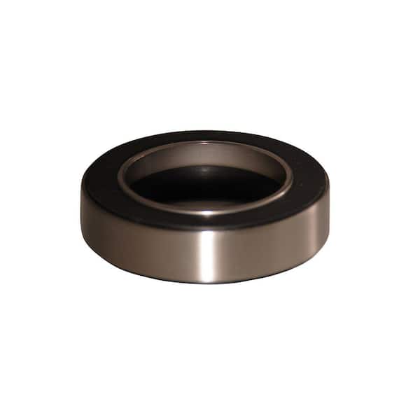 Pegasus Mounting Ring for Umbrella Drain and Glass Vessel in Satin Nickel