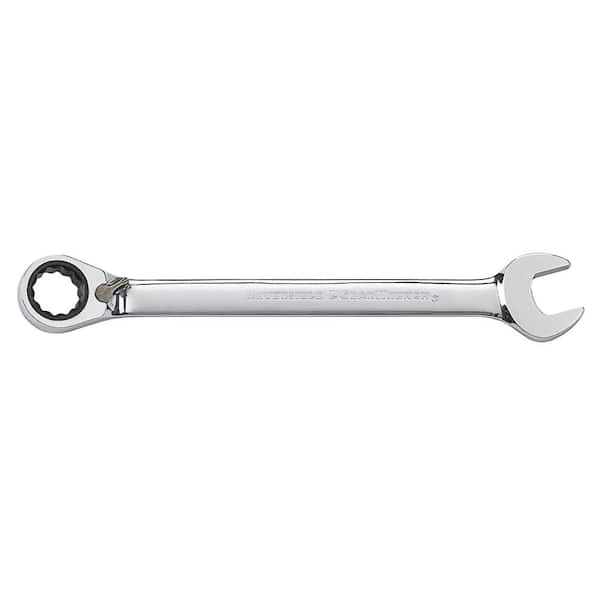 GEARWRENCH 24 mm Metric 72-Tooth Reversible Combination Ratcheting Wrench