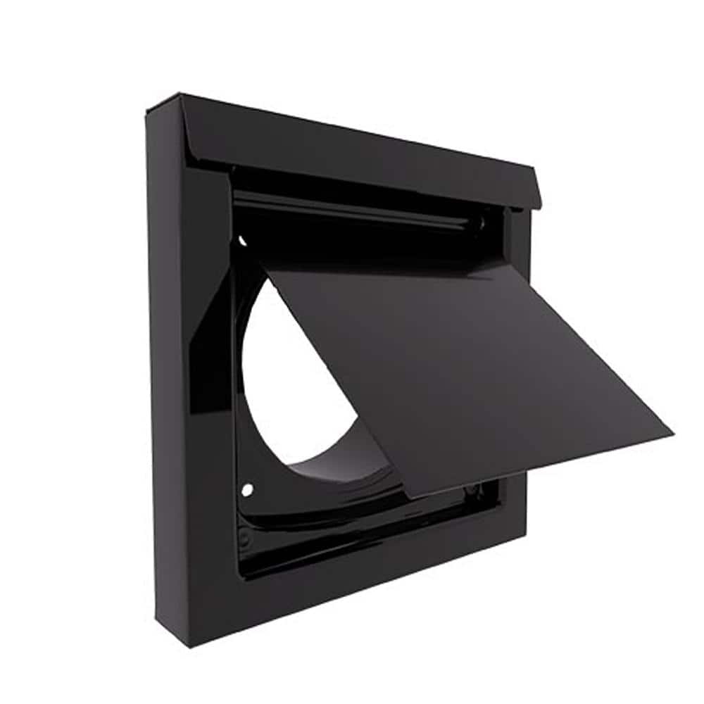 4 in. Powder Coated Steel Black Dryer Vent price history on PriceWatchPro