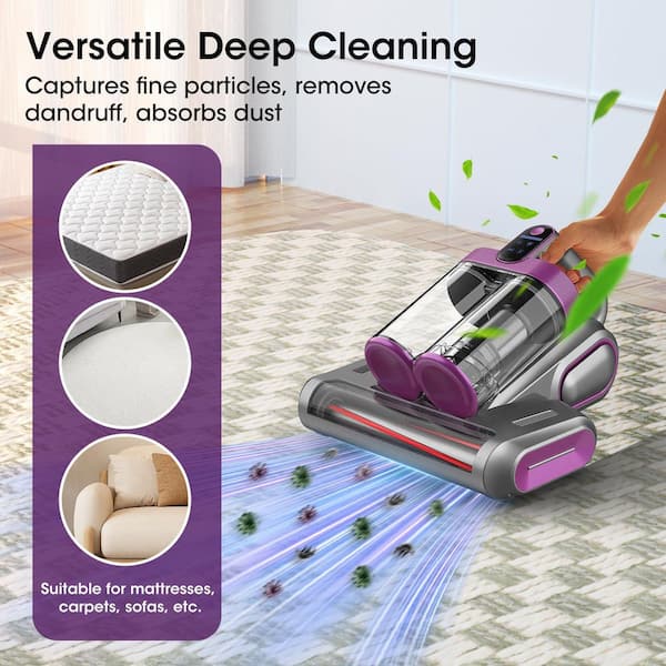 handheld vacuum cleaning rug pad