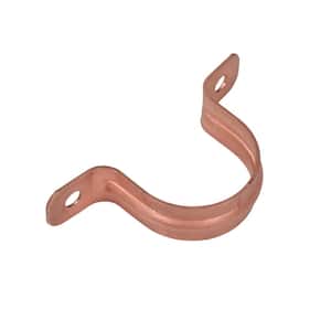 Everbilt 1/2 in. Copper Tube Strap Pro Pack (50-Pack) A 02529PPEB