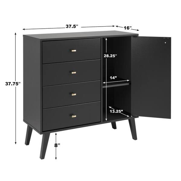 Prepac milo 7 on sale drawer dresser