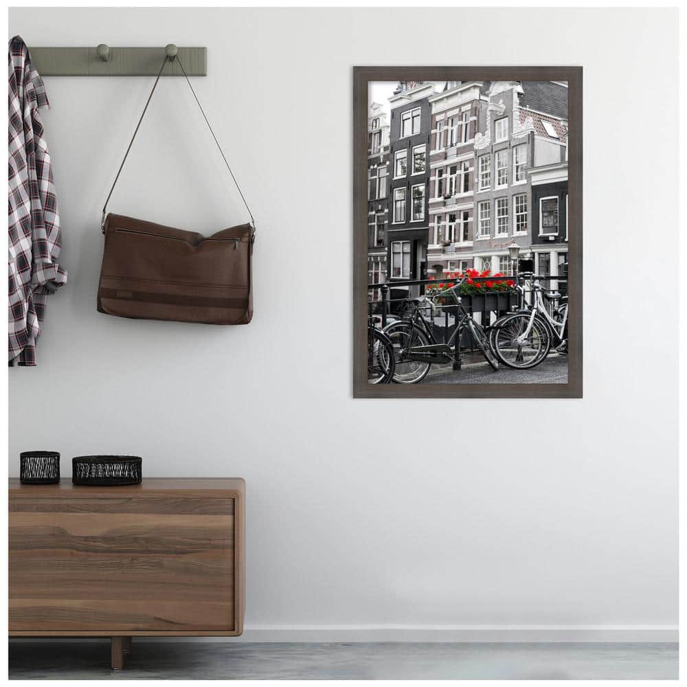 Classic Hardwood Chocolate Brown Wall Picture Frame