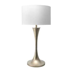 Columbia 33 in. Gold Contemporary Table Lamp, Dimmable