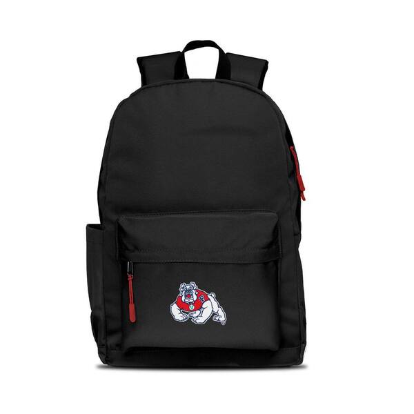 Mojo Fresno State 17 in. Black Campus Laptop Backpack CLFRL716B_RED