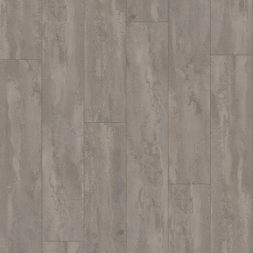 Ivy Isle Slate Gray 10 mm T x 8 in. W Waterproof Laminate Wood Flooring (18