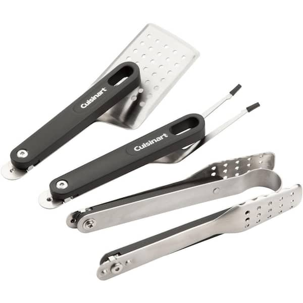 Cuisinart Folding Grill Tool Set (4-Piece) CGS-1000 - The Home Depot