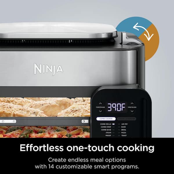 Reviews for NINJA Combi All-in-1 6 Qt. Stainless Steel Electric Multi-Cooker  Oven, Air Fryer 14-in-1 Complete Meals in 15-Minutes -SFP701