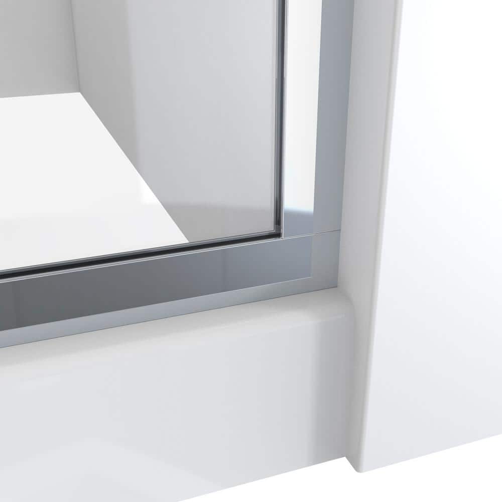 Chrome Frameless 30" x 72" Shower Door with Clear Glass