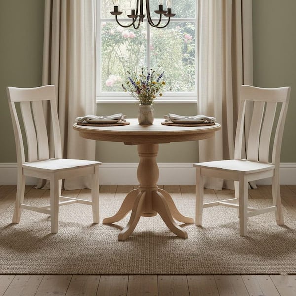 International Concepts Ava Unfinished Steambent Dining Chair (Set of 2)