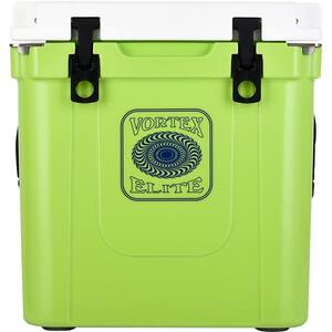Elite 33 Qt. Rotational-Molded Customizable Cooler System in Lime