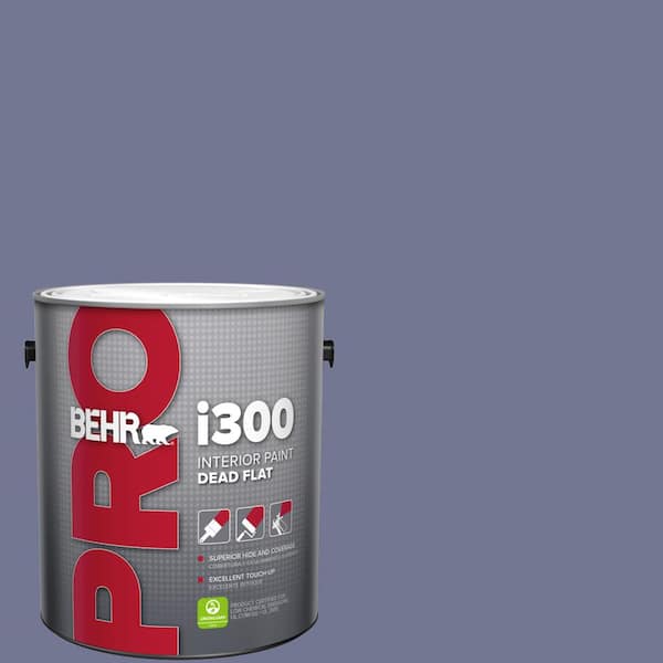 BEHR PRO 1 gal. #S560-5 Royal Fortune Dead Flat Interior Paint