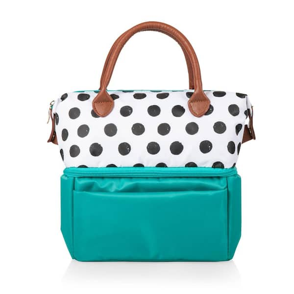 teal lunch bag