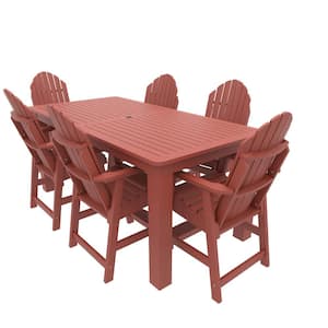 Muskoka 7-Pieces Recycled Plastic Outdoor Counter Dining Set