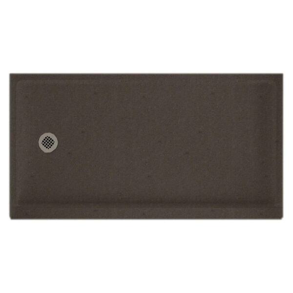 Swanstone 32 in. x 60 in. Single Threshold Shower Floor in Canyon