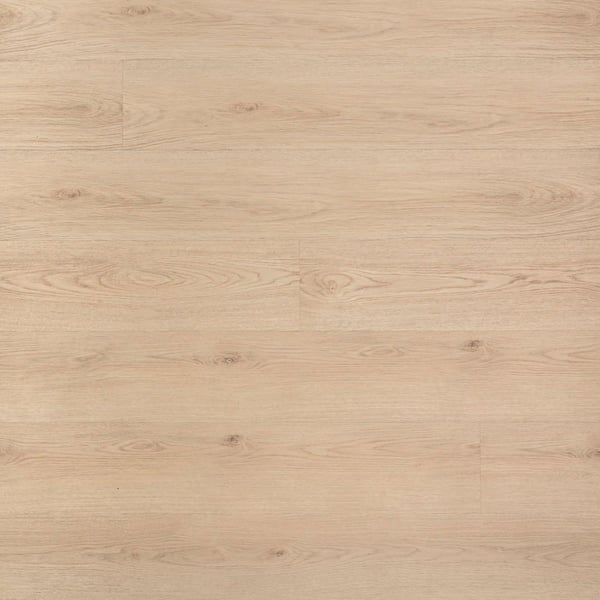 Willow Lane 12 MIL x 7 in. x 48 in. Blonde Beige Waterproof Click Lock Vinyl Plank Flooring (23.77 sq. ft./Case)