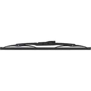 Deluxe Stainless Steel Wiper Blades With Black Finish, 14 in.