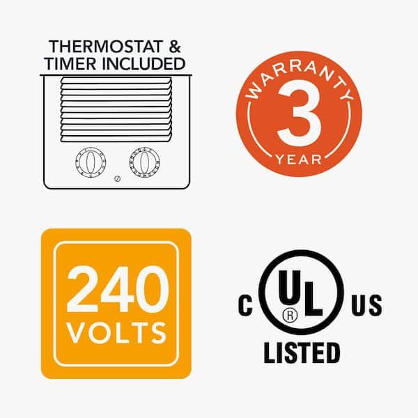 ▻ Electrical flange heaters