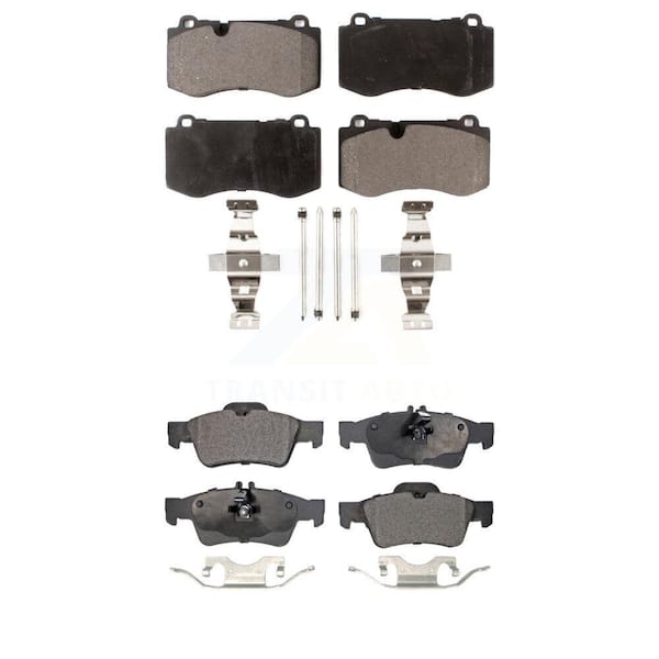 TEC Front Rear Ceramic Brake Pads Kit For Mercedes-Benz S550 SL550 CL550 S600 S350 S400 CL600 KTC-100110