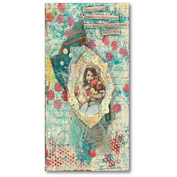 Courtside Market Vintage Portrait I Gallery-Wrapped Canvas Wall Art 48 in. x 24 in.