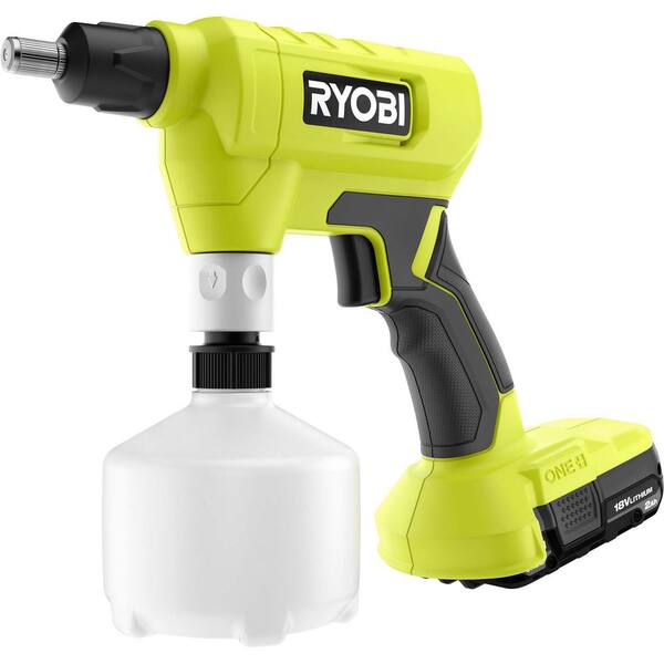 RYOBI ONE+ 18V Cordless Heat Gun and 2.0 Ah Compact Battery and Charger  Starter Kit P3150-PSK005 - The Home Depot