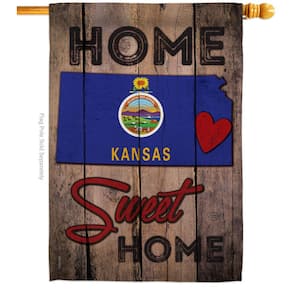 Kansas City Chiefs Welcome Home Decorative Garden Flag Double Sided Banner