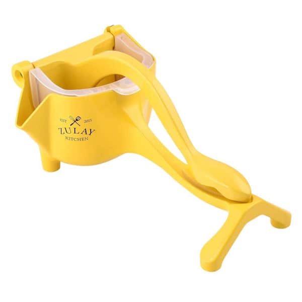 Zulay Kitchen Heavy Duty Pomegranate Manual Juicer - Yellow