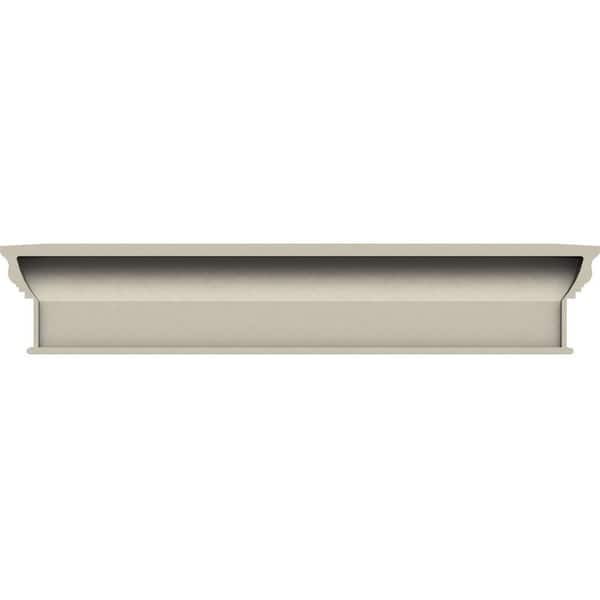 cornice Ekena Millwork 1-1/4 in. x 120 in. x 12 in. Polyurethane Crosshead