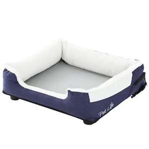Large Blue Dream Smart Electronic Heating and Cooling Smart Pet Bed