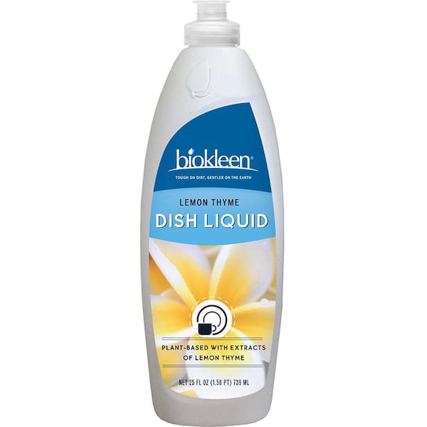 biokleen 25 fl. oz. Lemon Thyme Dish Soap Liquid B00025 The Home Depot